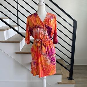Maggy London Wrap Dress Size 8